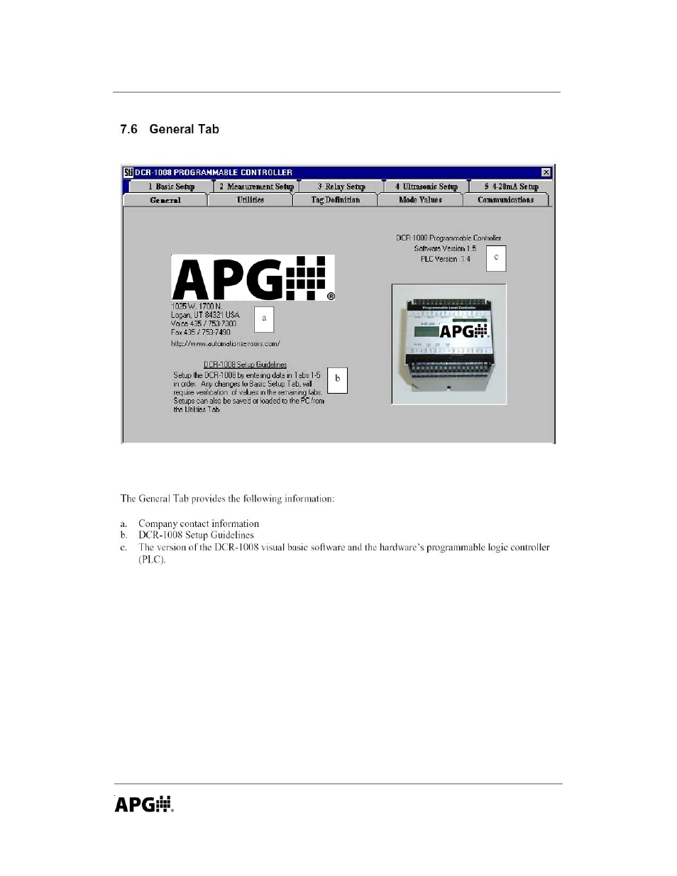 APG DCR-1008 user manual User Manual | Page 30 / 68