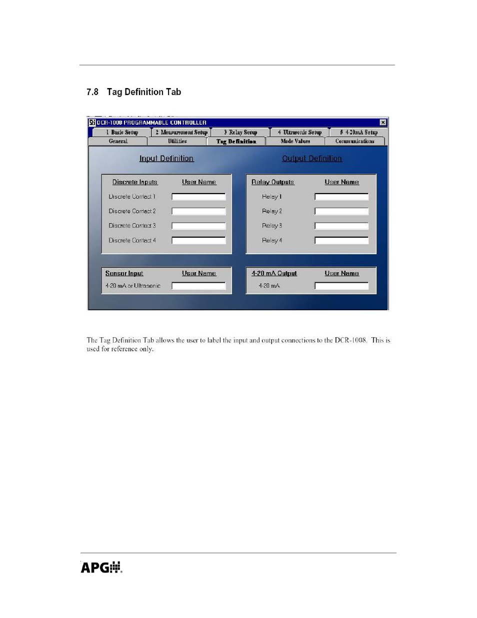 APG DCR-1008 user manual User Manual | Page 32 / 68