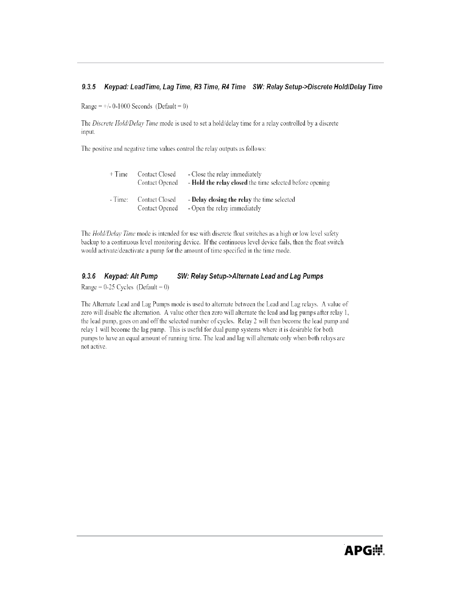 APG DCR-1008 user manual User Manual | Page 45 / 68