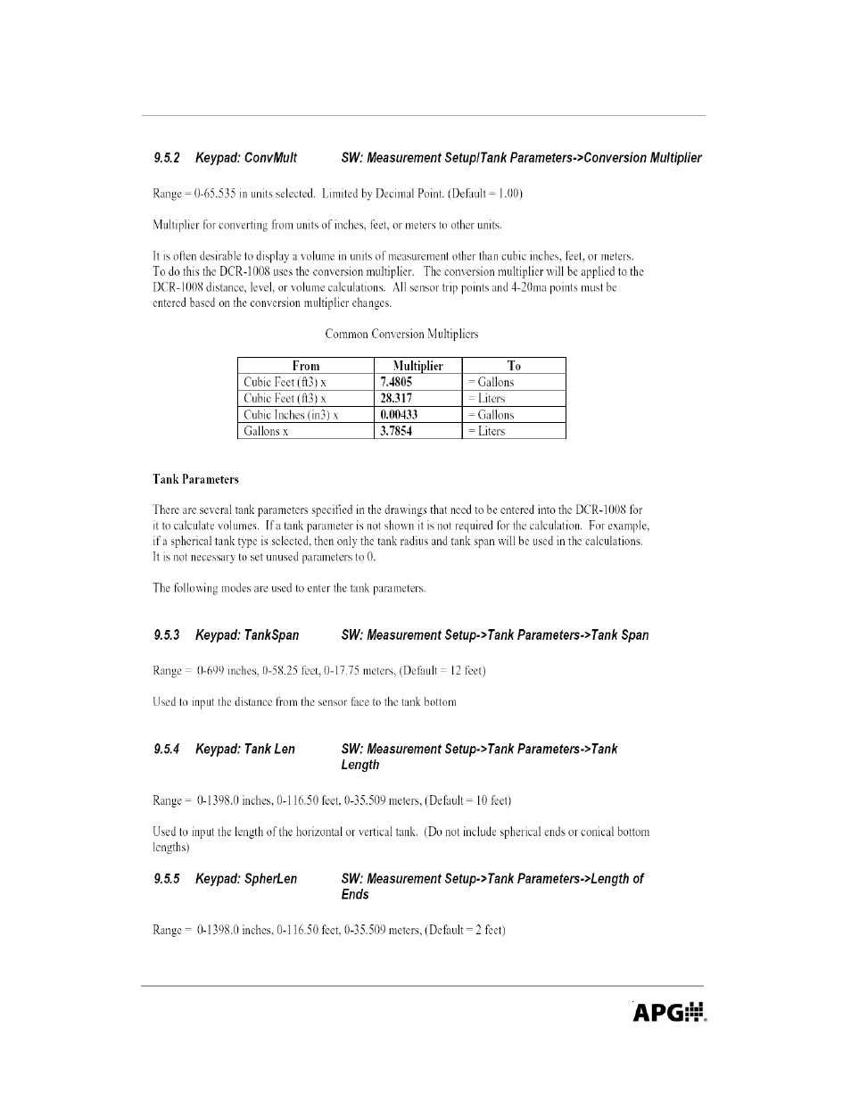 APG DCR-1008 user manual User Manual | Page 49 / 68