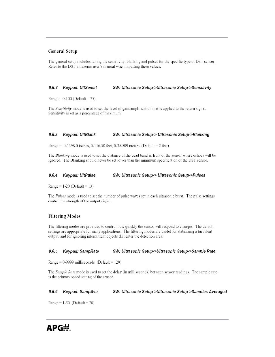 APG DCR-1008 user manual User Manual | Page 52 / 68