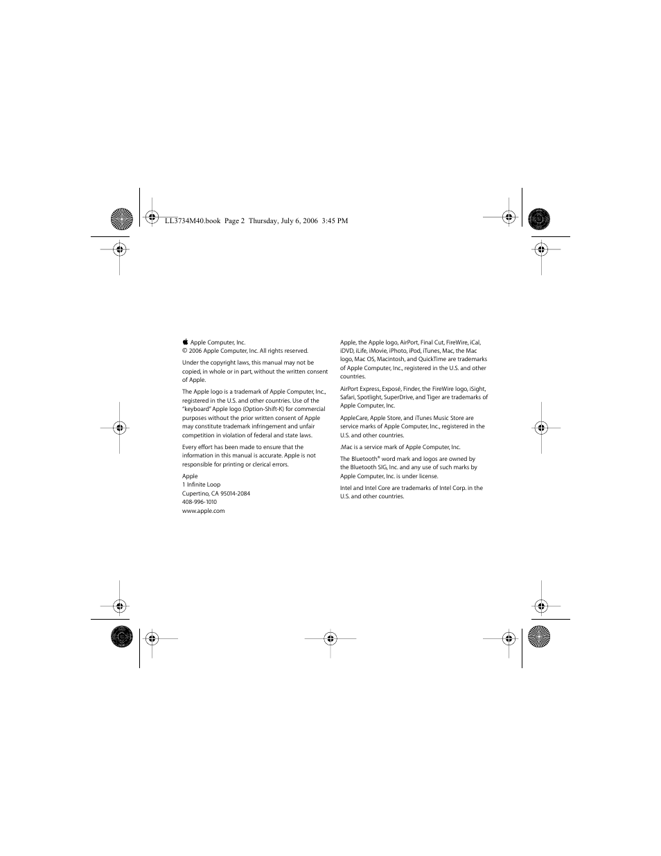 Apple Mac mini computer User Manual | Page 2 / 98