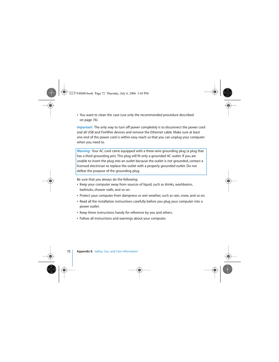 Apple Mac mini computer User Manual | Page 72 / 98