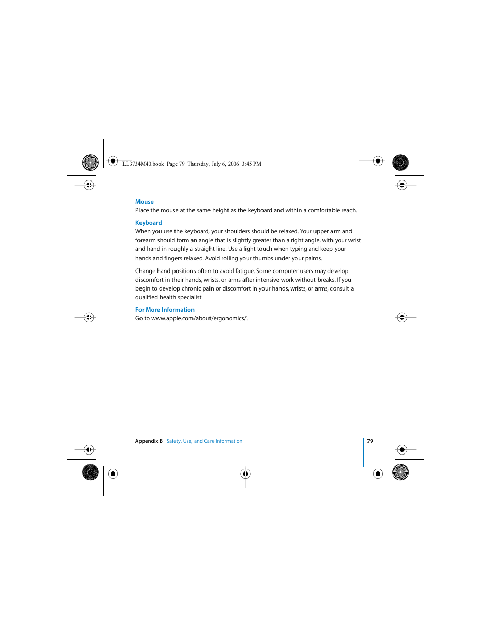 Apple Mac mini computer User Manual | Page 79 / 98