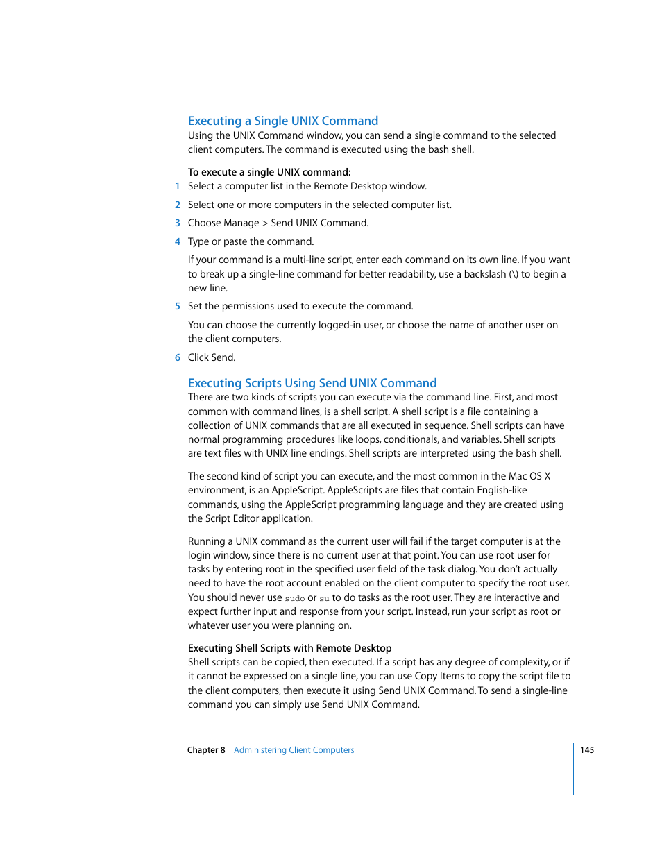 Apple Remote Desktop (Administrator’s Guide) User Manual | Page 145 / 184