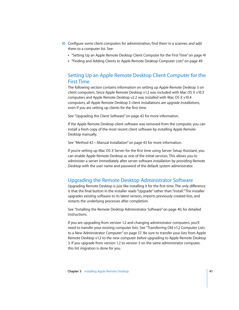 Apple Remote Desktop (Administrator’s Guide) User Manual | Page 41 / 184