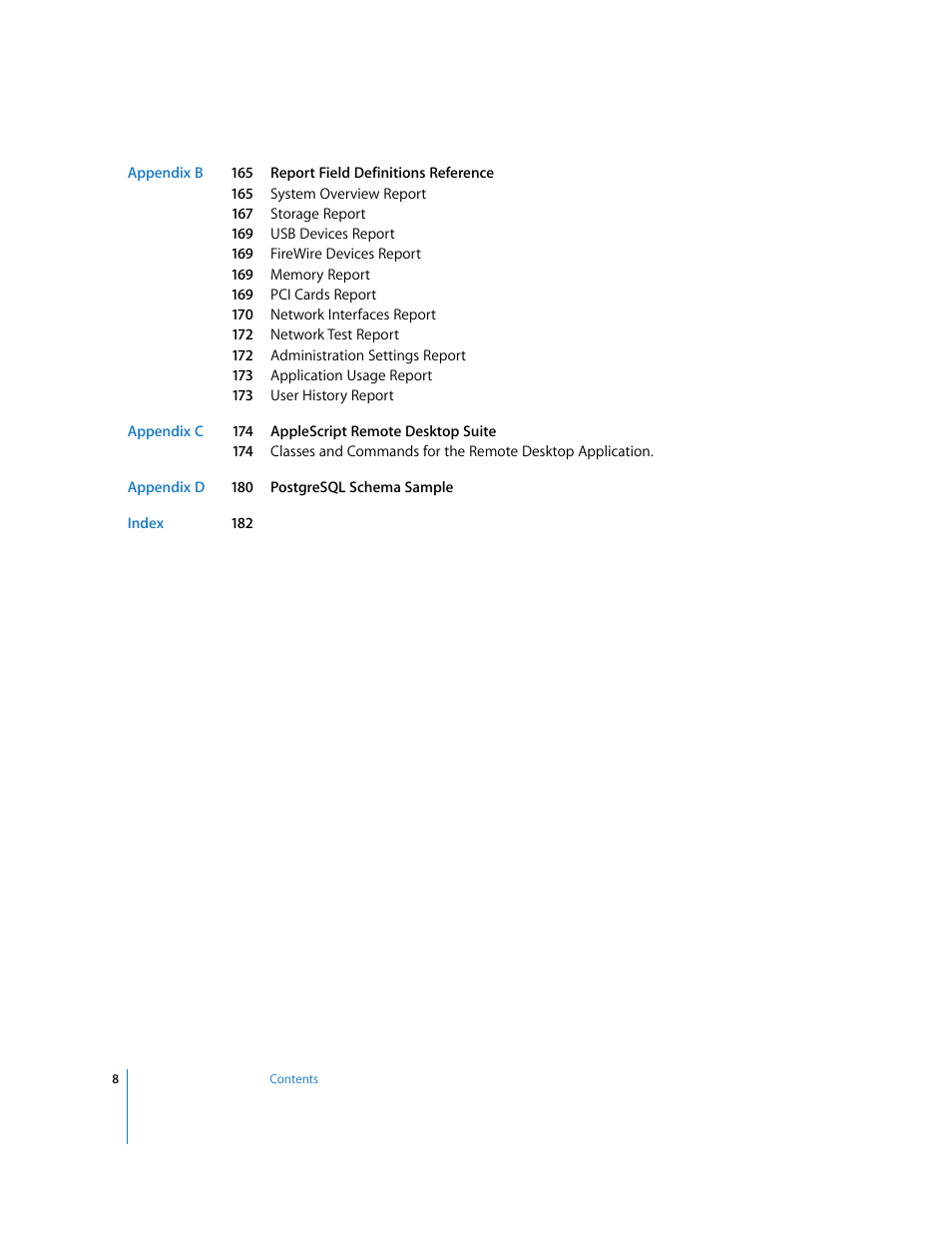 Apple Remote Desktop (Administrator’s Guide) User Manual | Page 8 / 184