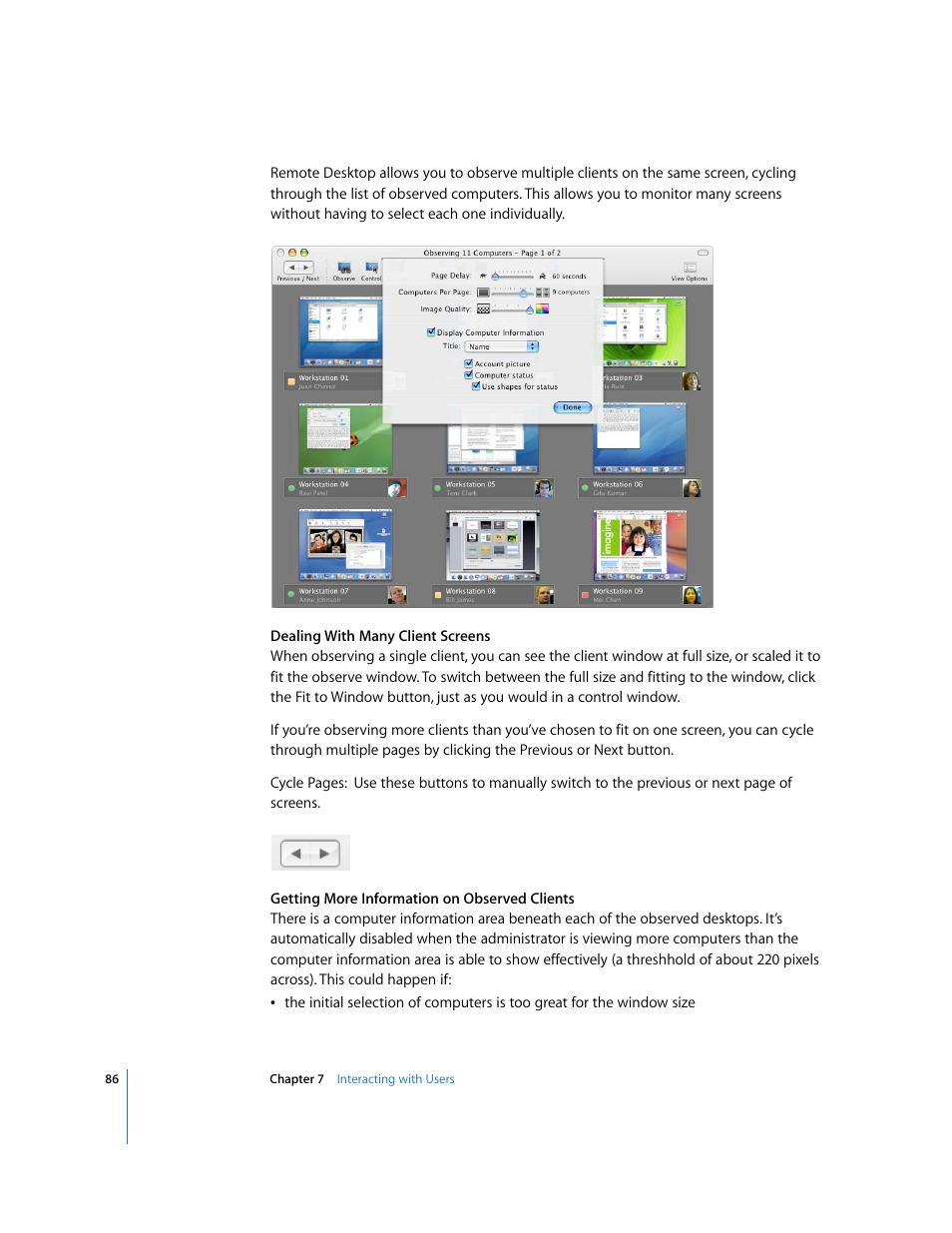 Apple Remote Desktop (Administrator’s Guide) User Manual | Page 86 / 184