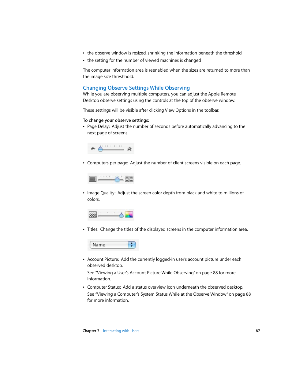 Apple Remote Desktop (Administrator’s Guide) User Manual | Page 87 / 184