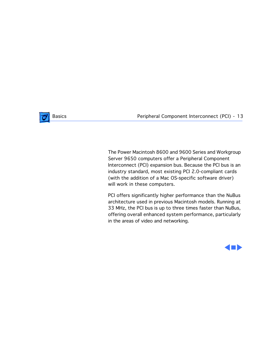 Peripheral component interconnect (pci) | Apple Mac 8600 User Manual | Page 15 / 237