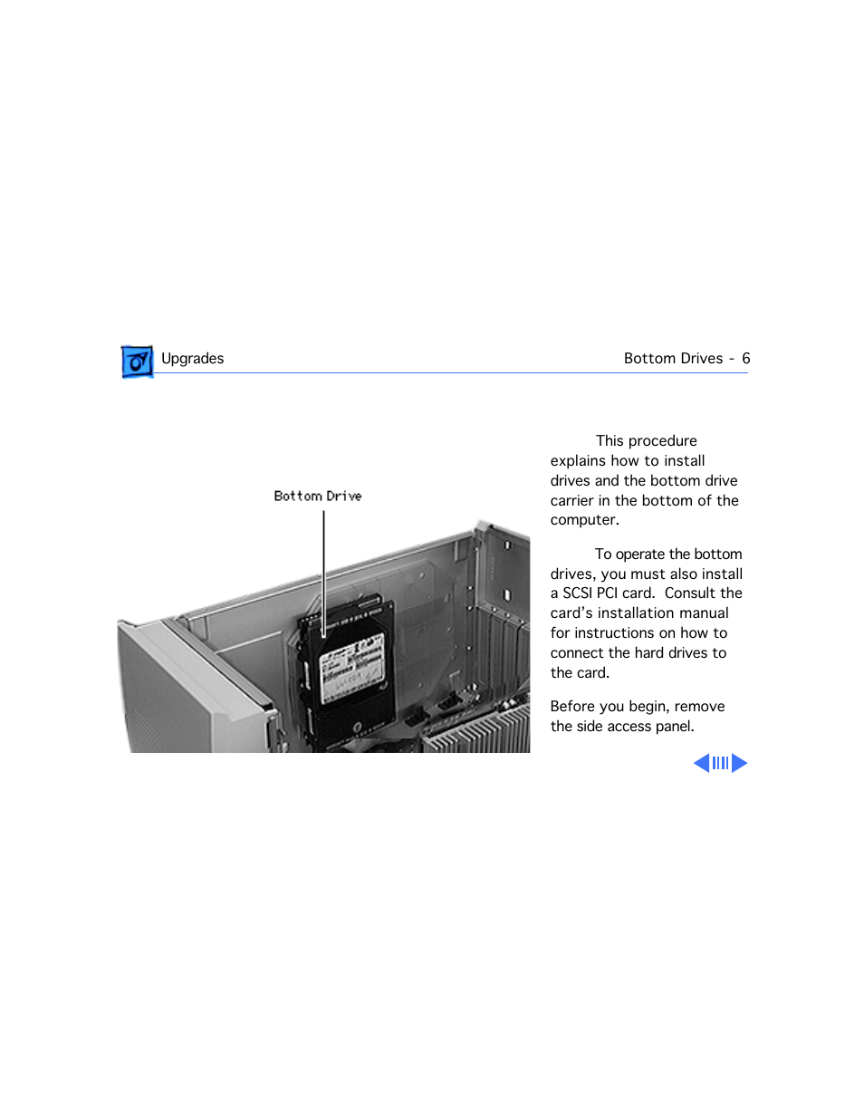 Bottom drives | Apple Mac 8600 User Manual | Page 229 / 237