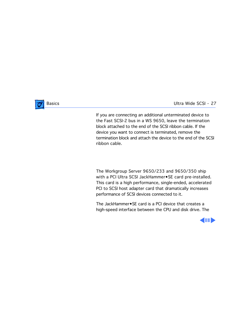 Ultra wide scsi | Apple Mac 8600 User Manual | Page 29 / 237