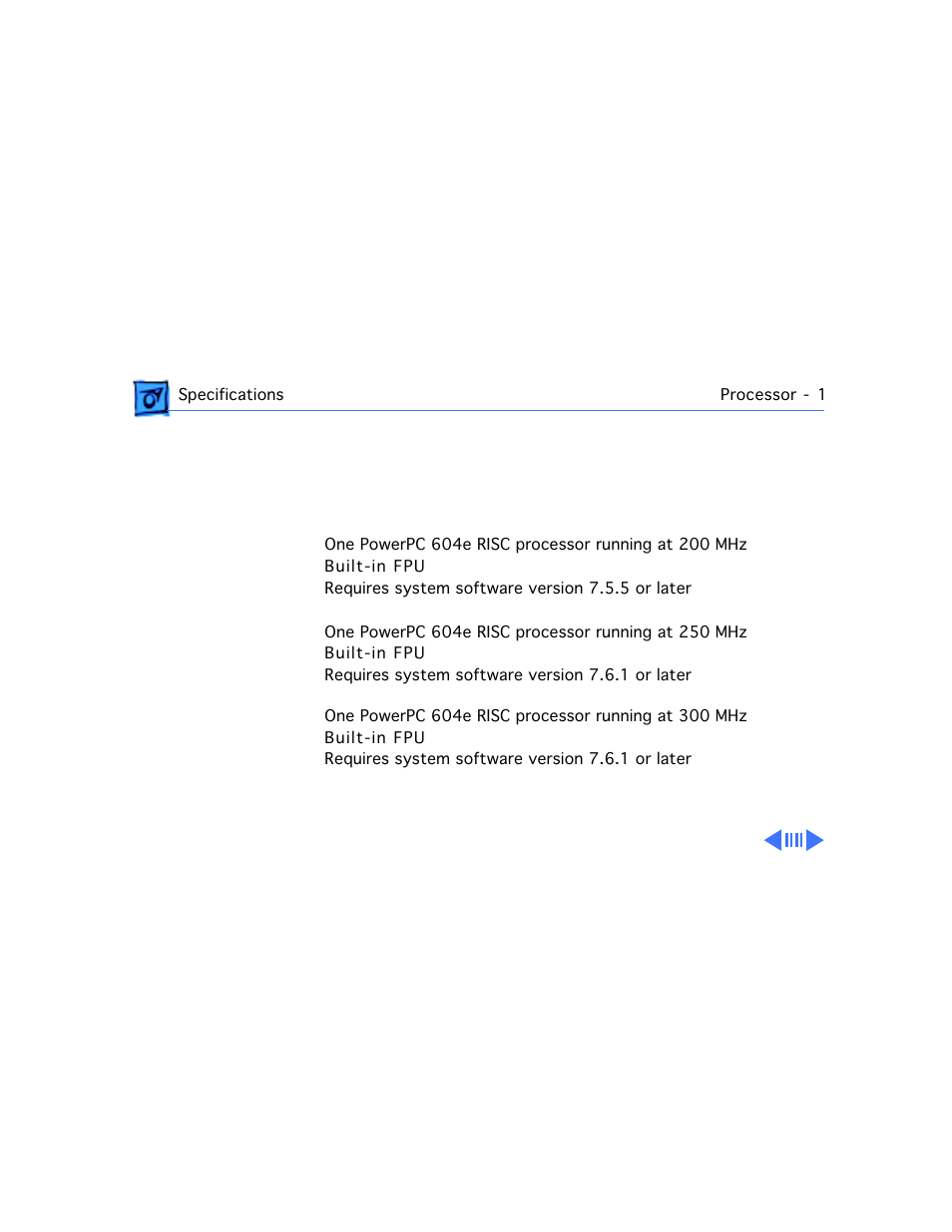 Processor | Apple Mac 8600 User Manual | Page 47 / 237