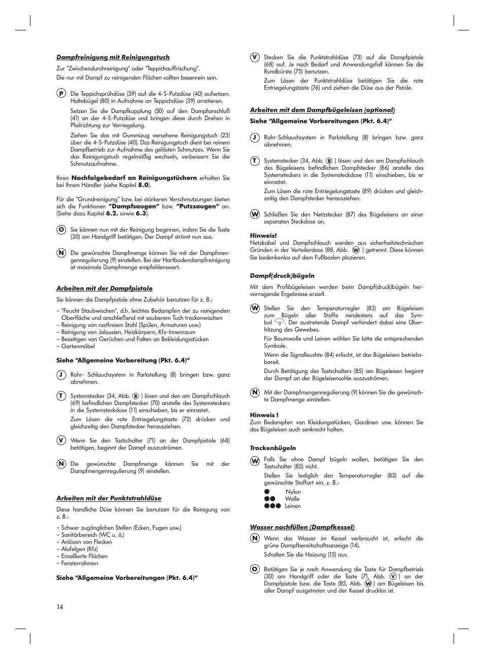 Thomas Syntho Aquafilter User Manual | Page 14 / 40