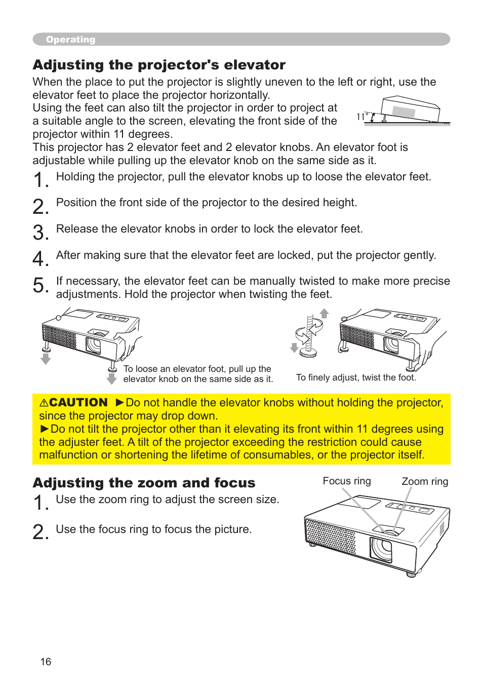 Hitachi CPX3 User Manual | Page 16 / 61