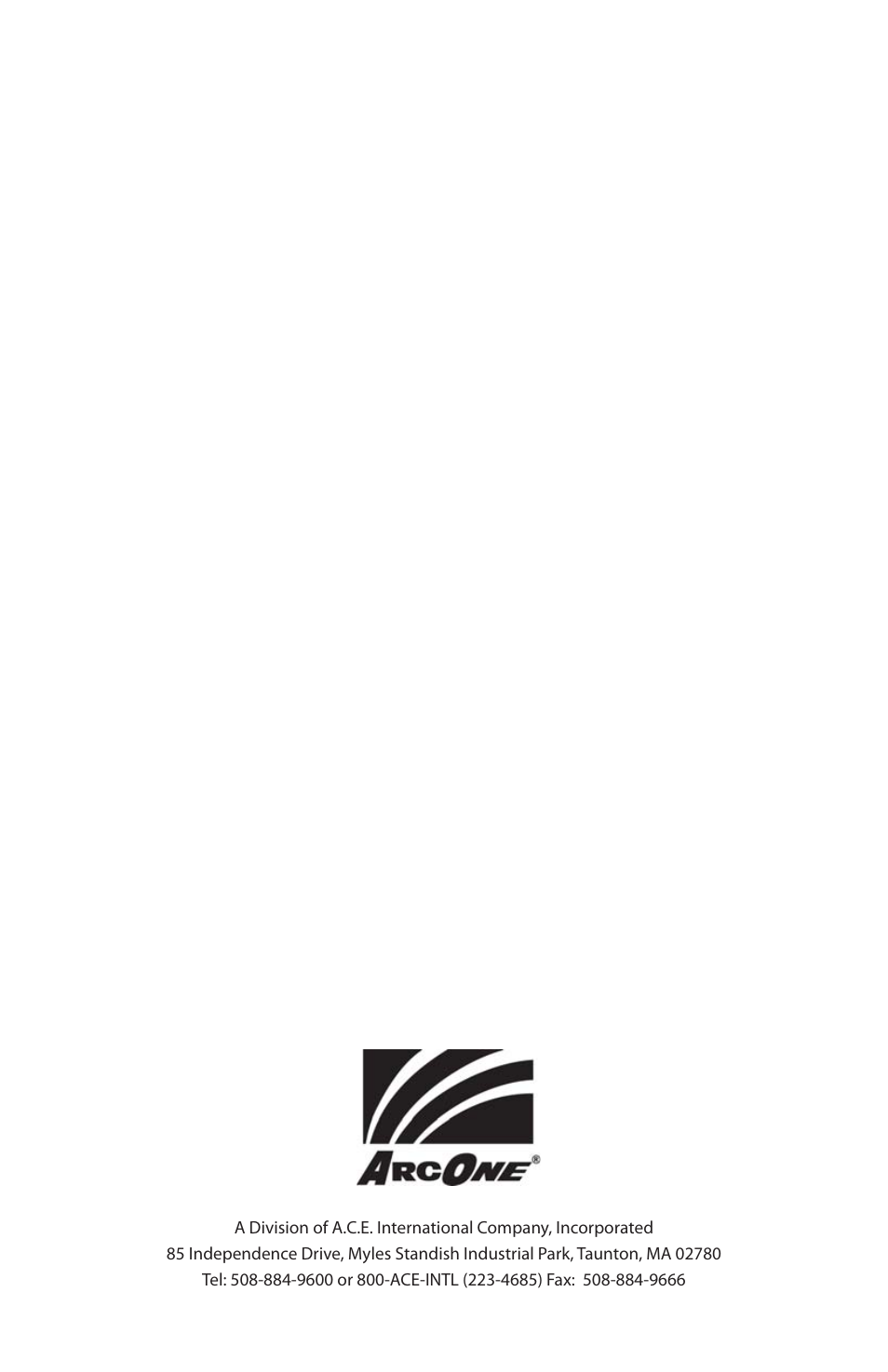 ArcOne Carrera, Europe User Manual | Page 12 / 12