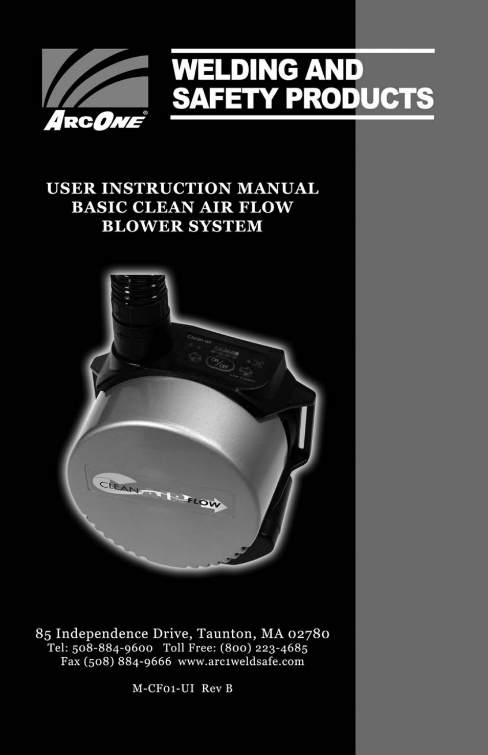 ArcOne Clean Air Flow User Manual | 36 pages