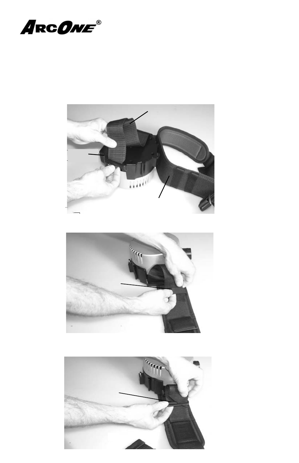 6 waist belt, Waste belt strap blower waste belt hoop clip | ArcOne Clean Air Flow User Manual | Page 26 / 36