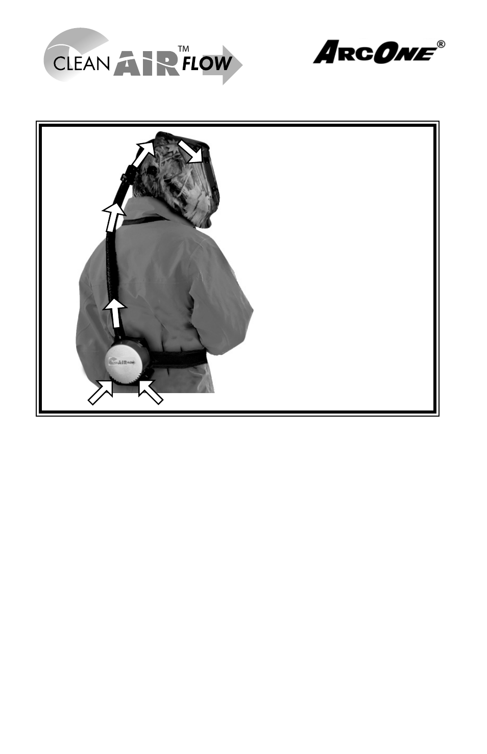 Air flow diagram | ArcOne Clean Air Flow User Manual | Page 4 / 36