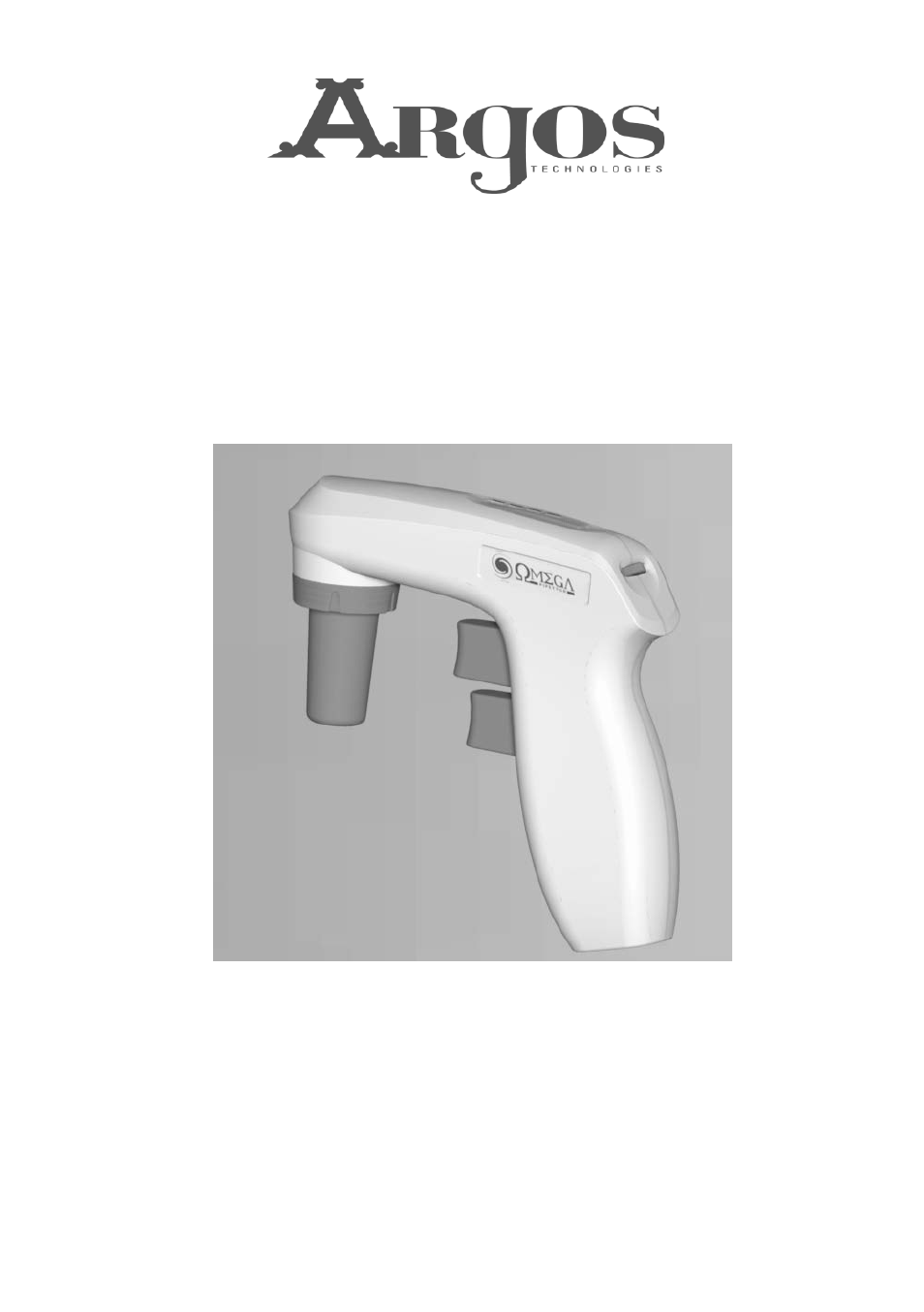 Argos Omega Plus Single Channel Serological Pipettor User Manual | 8 pages