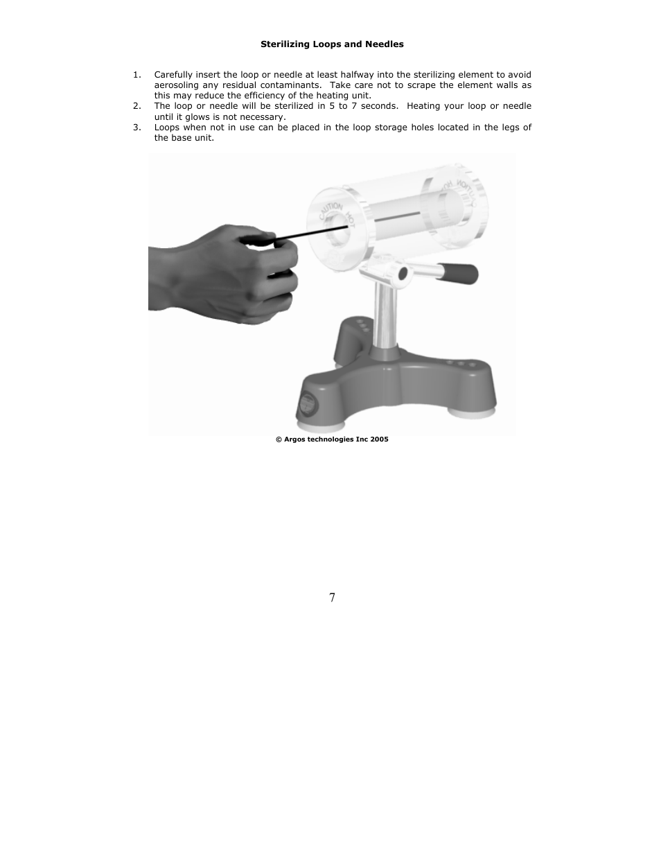 Argos Nova Microcinerator User Manual | Page 7 / 16