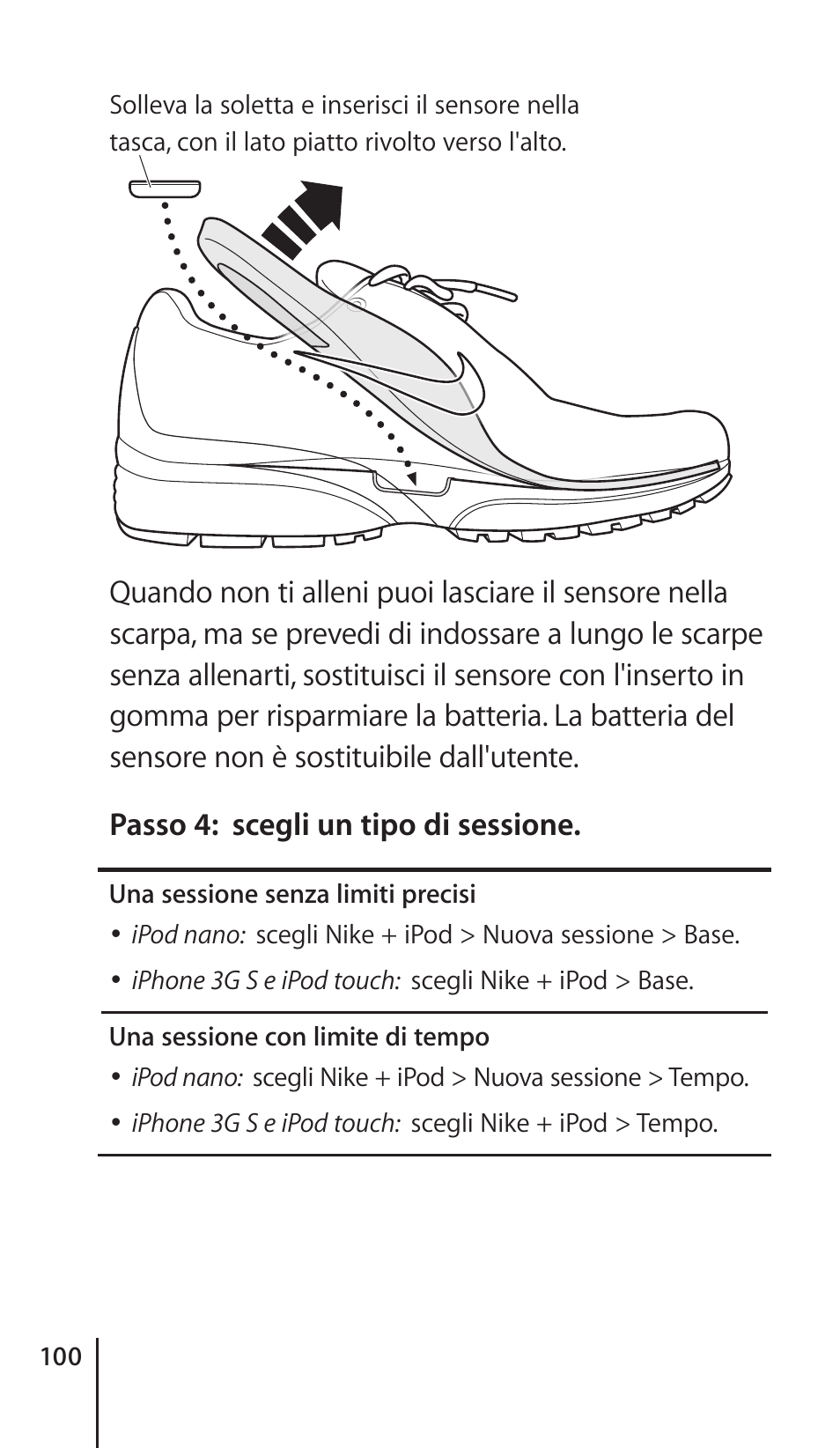 Apple Nike + iPod Sensor User Manual | Page 100 / 132