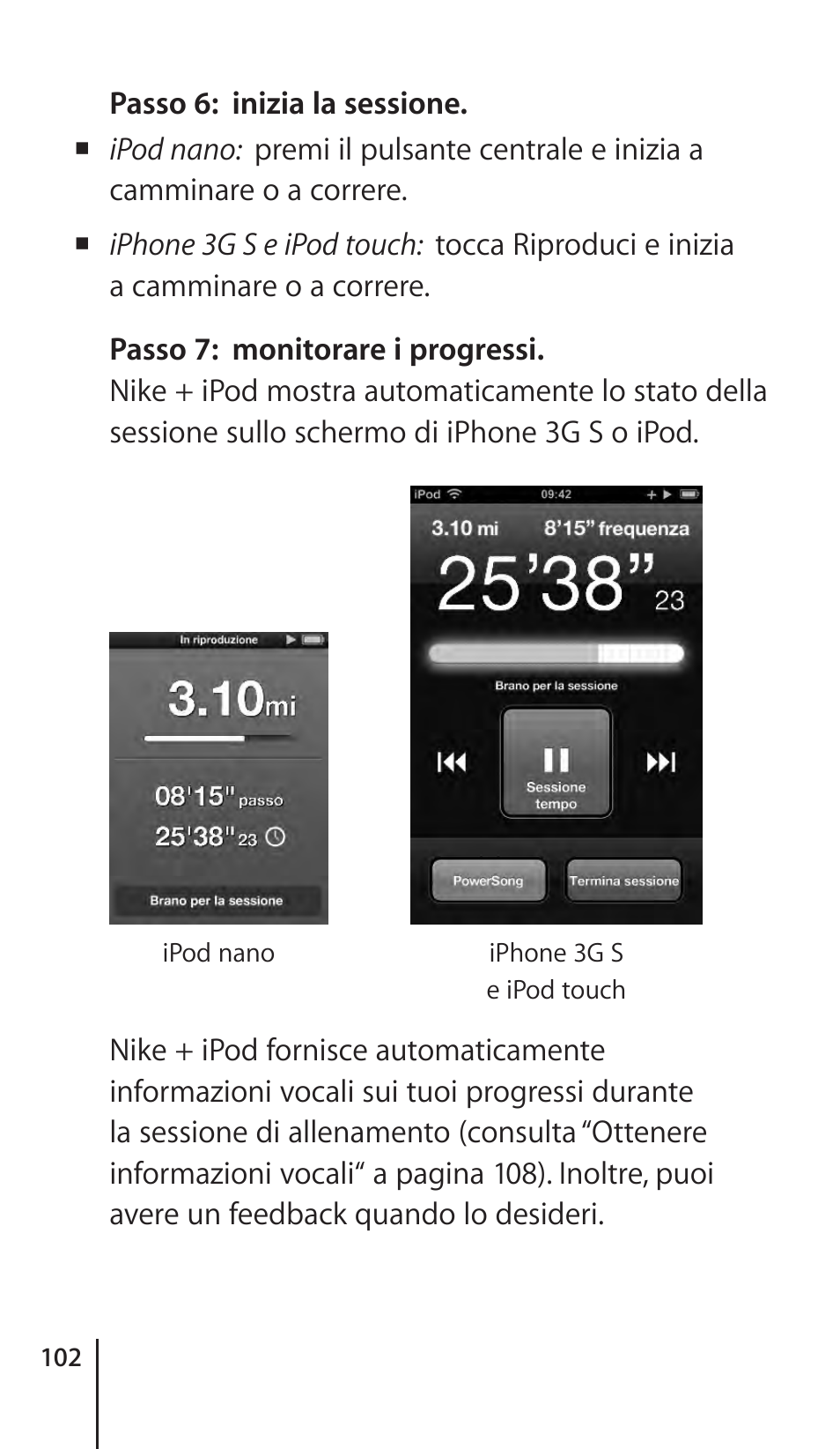 Apple Nike + iPod Sensor User Manual | Page 102 / 132