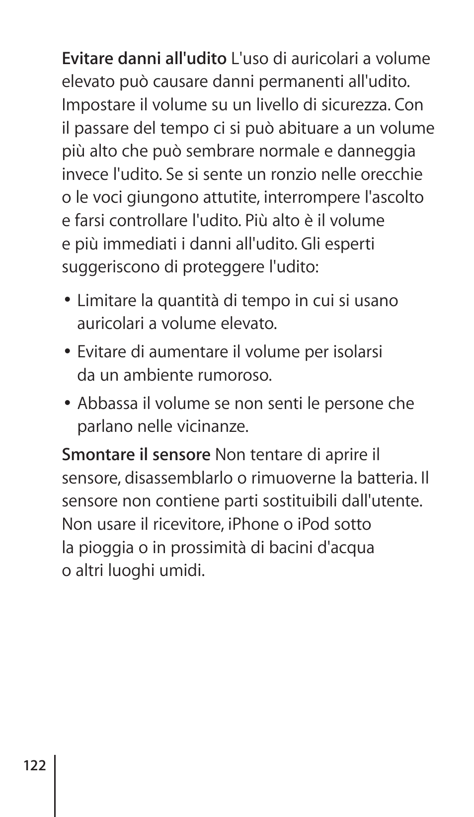 Apple Nike + iPod Sensor User Manual | Page 122 / 132