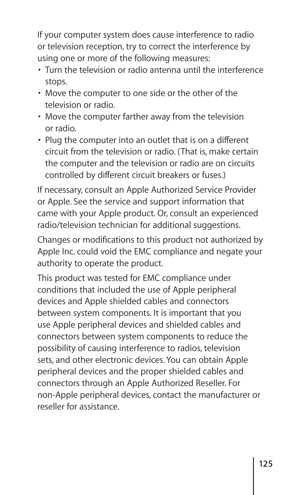 Apple Nike + iPod Sensor User Manual | Page 125 / 132