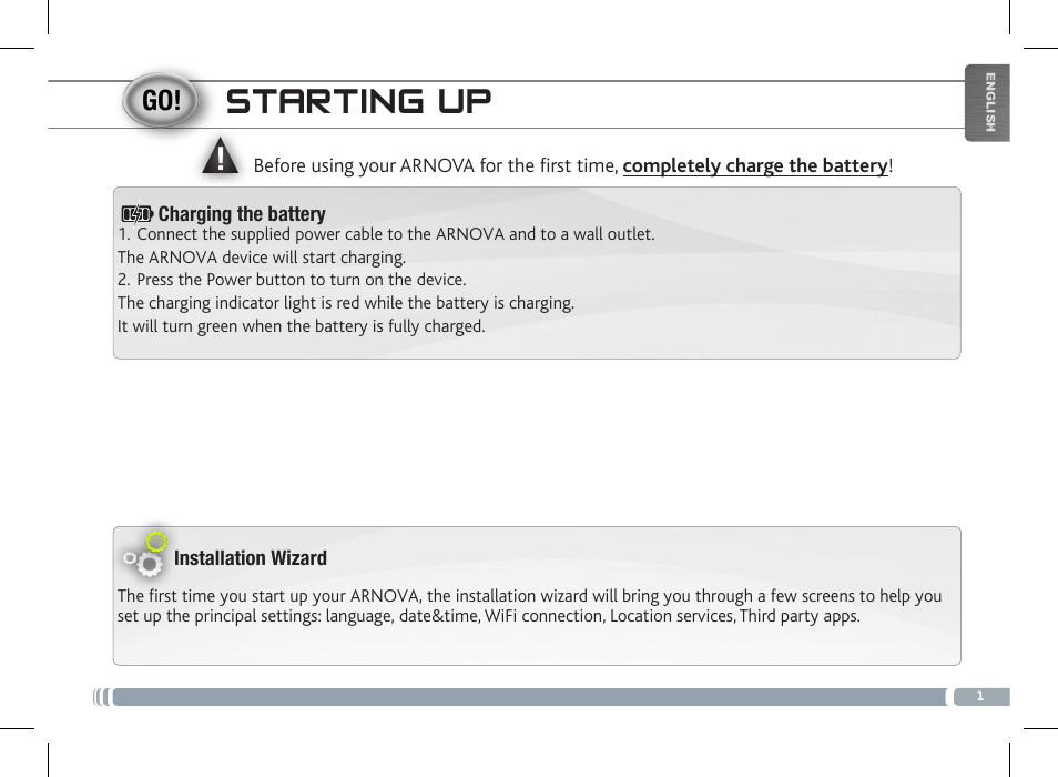 ARNOVA 10c G3 User Manual | 66 pages