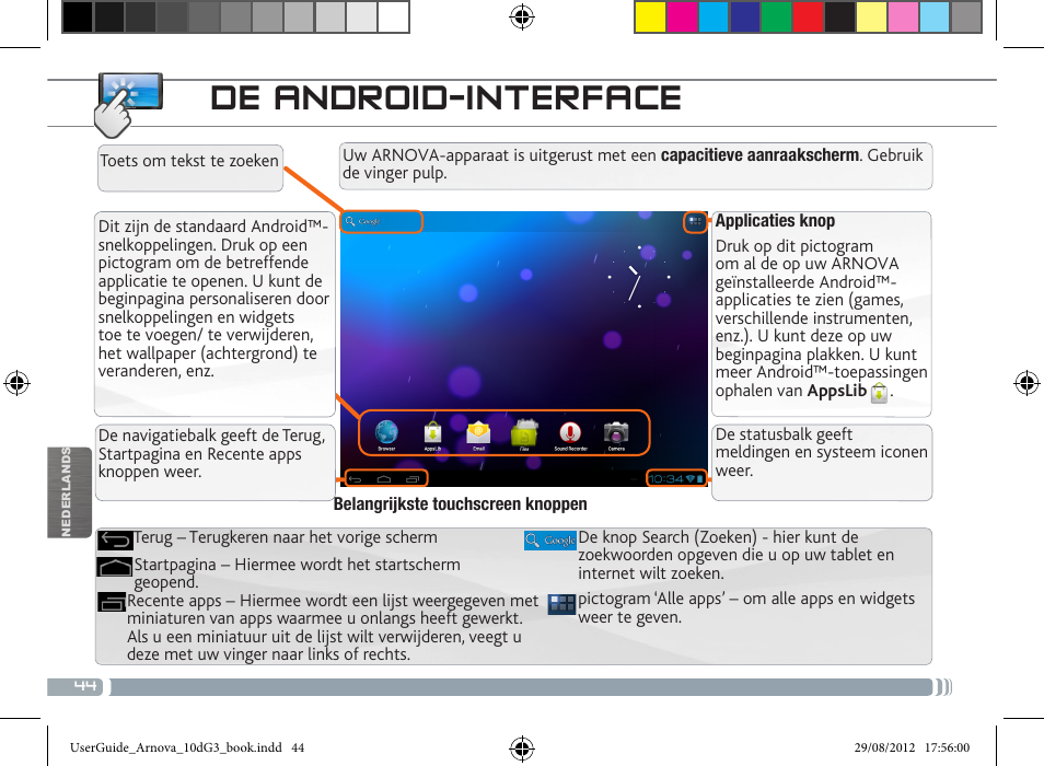 De android-interface | ARNOVA 10d G3 User Manual | Page 44 / 66