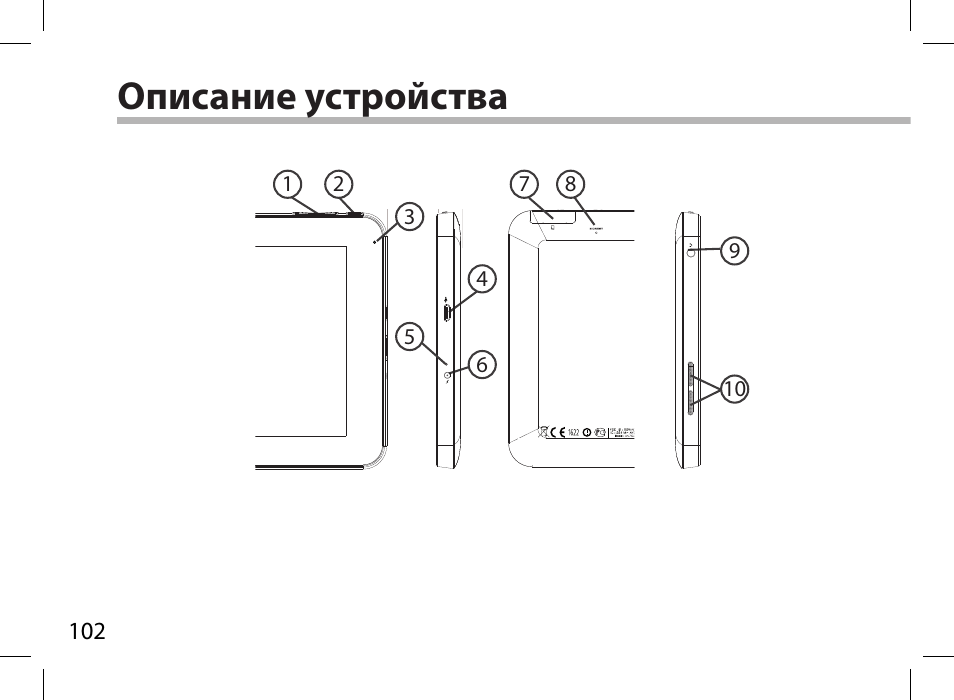 Описание устройства | ARNOVA 7i G3 User Manual | Page 102 / 114