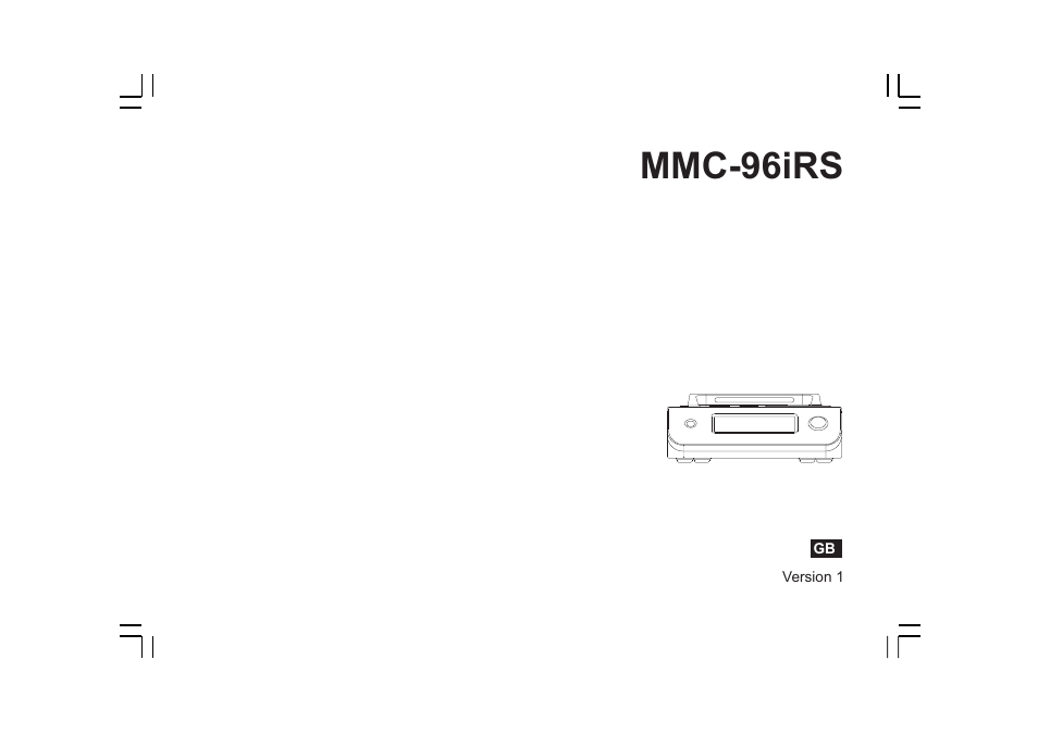 Sangean MMC-96i RS User Manual | 26 pages
