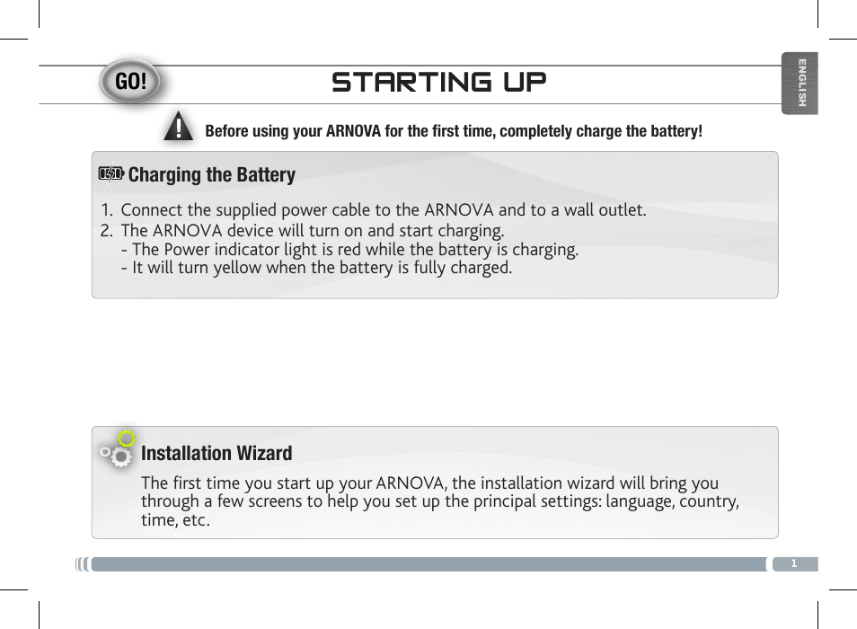 ARNOVA 8c G3 User Manual | 58 pages