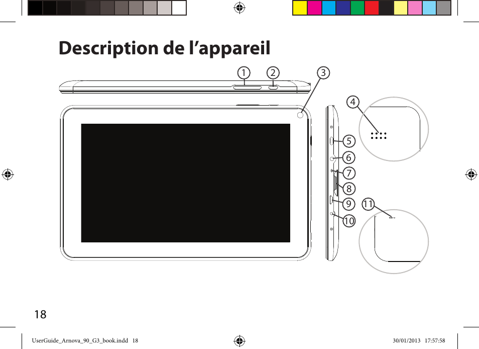 Description de l’appareil | ARNOVA 90 G3 User Manual | Page 18 / 114