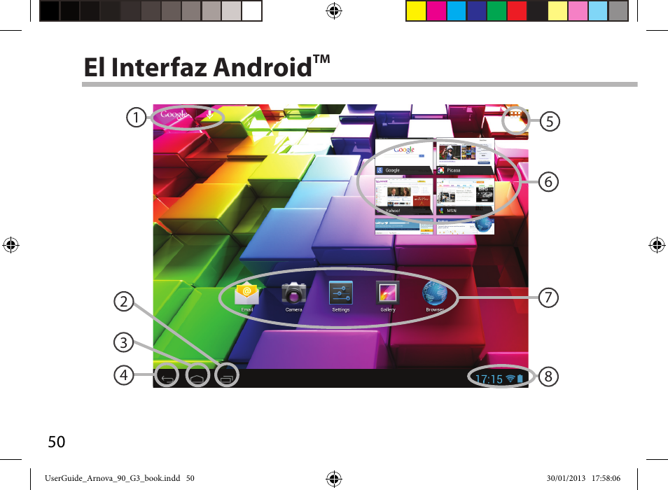 El interfaz android | ARNOVA 90 G3 User Manual | Page 50 / 114