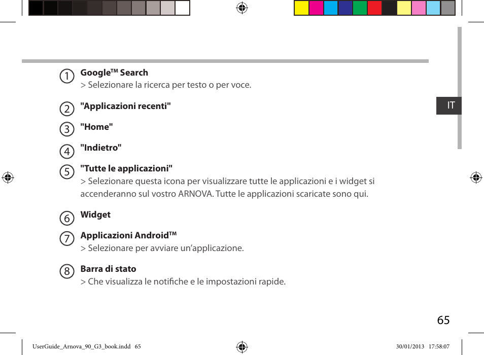 ARNOVA 90 G3 User Manual | Page 65 / 114