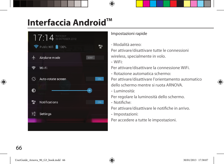 Interfaccia android | ARNOVA 90 G3 User Manual | Page 66 / 114