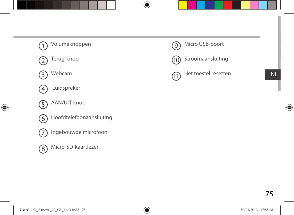 ARNOVA 90 G3 User Manual | Page 75 / 114