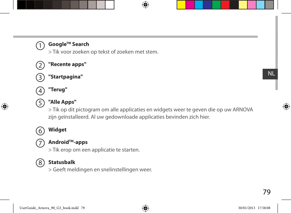 ARNOVA 90 G3 User Manual | Page 79 / 114