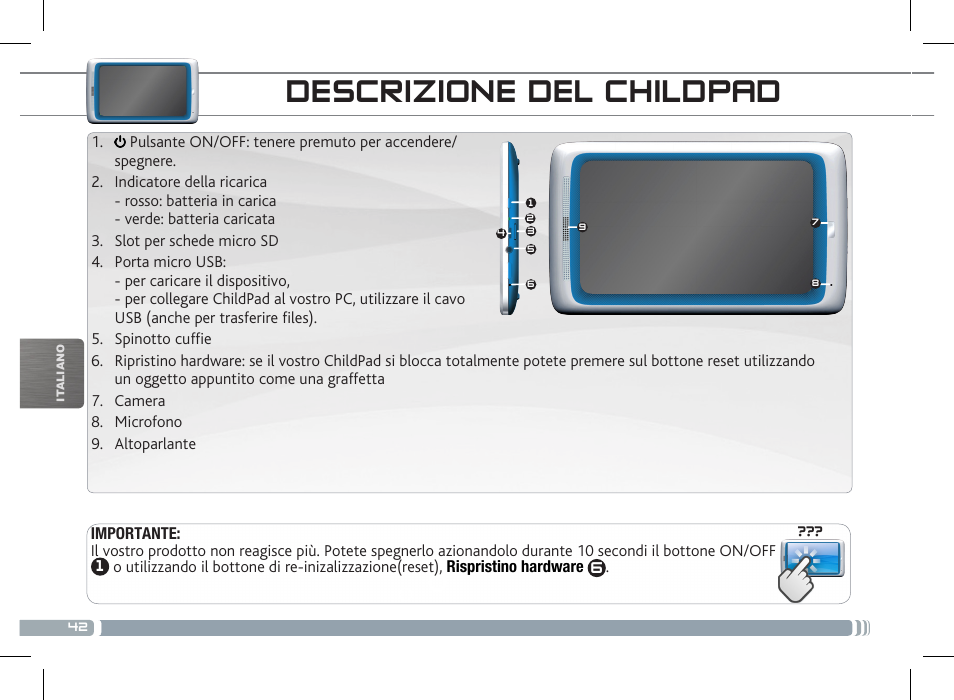 ARNOVA ChildPadUser Guide User Manual | Page 42 / 71
