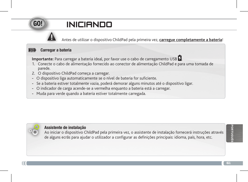 Iniciando | ARNOVA ChildPadUser Guide User Manual | Page 61 / 71