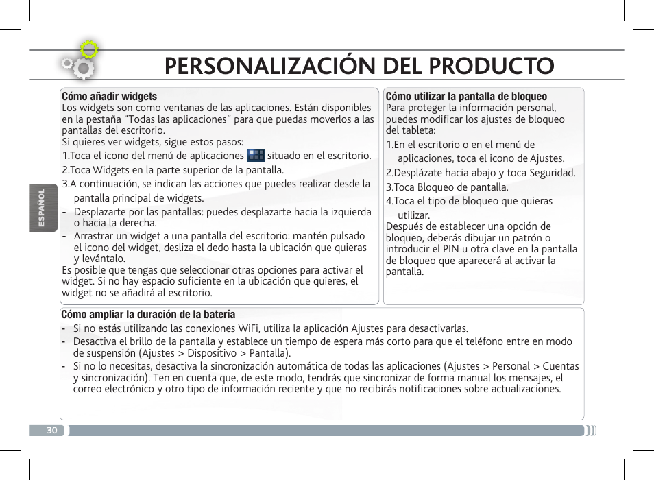ARNOVA FamilyPad User Manual | Page 30 / 66