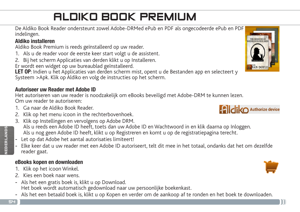 Aldiko book premium | ARNOVA GBOOK User Manual | Page 54 / 82