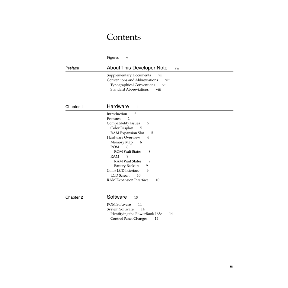Apple Macintosh PowerBook 165c User Manual | Page 3 / 25