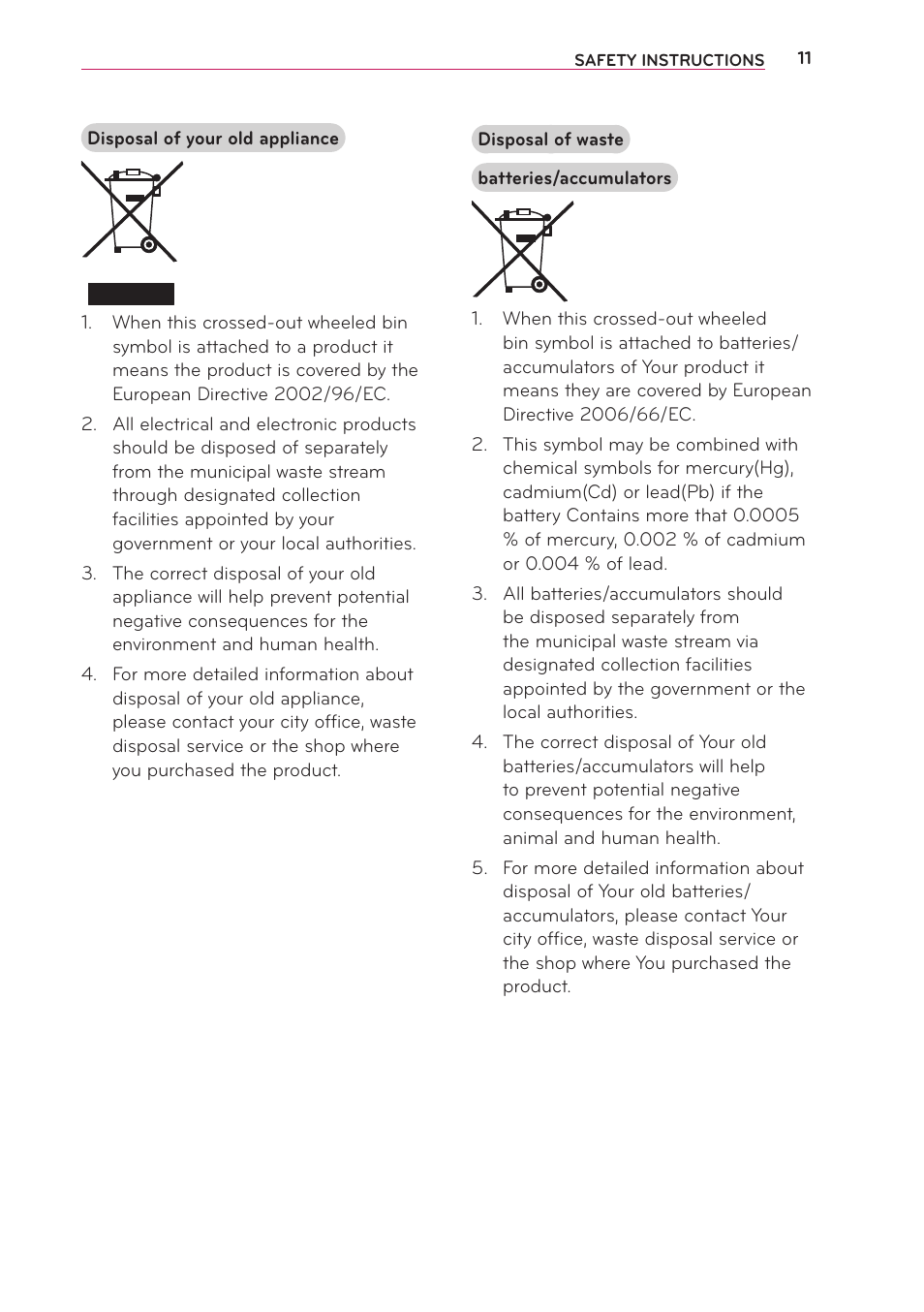 Artograph LED 500 Owners Manual User Manual | Page 11 / 61