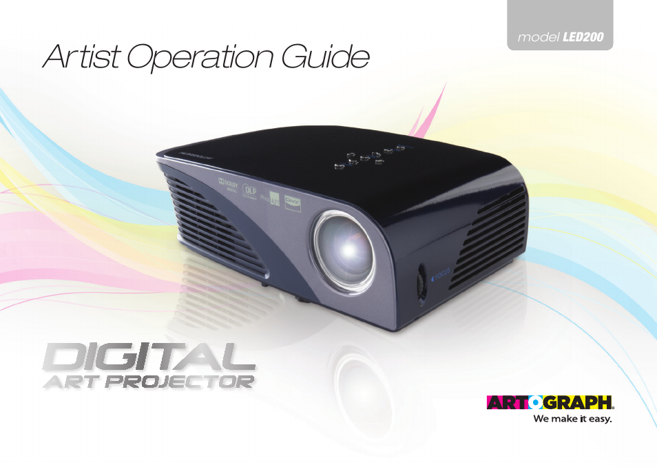 Artograph LED 200 Owners Manual User Manual | 60 pages