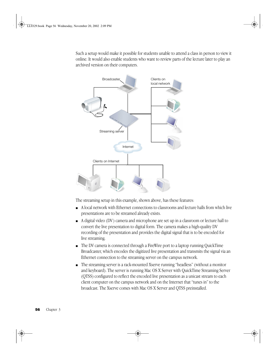 Apple QuickTime Streaming Server (Administrator’s Guide) User Manual | Page 56 / 86