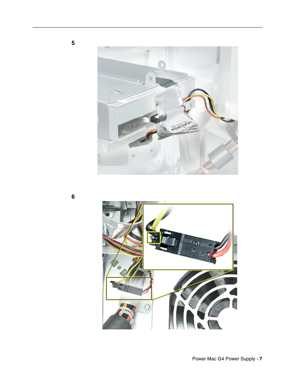 Apple Mac G4 (Power Supply Replacement) User Manual | Page 7 / 11