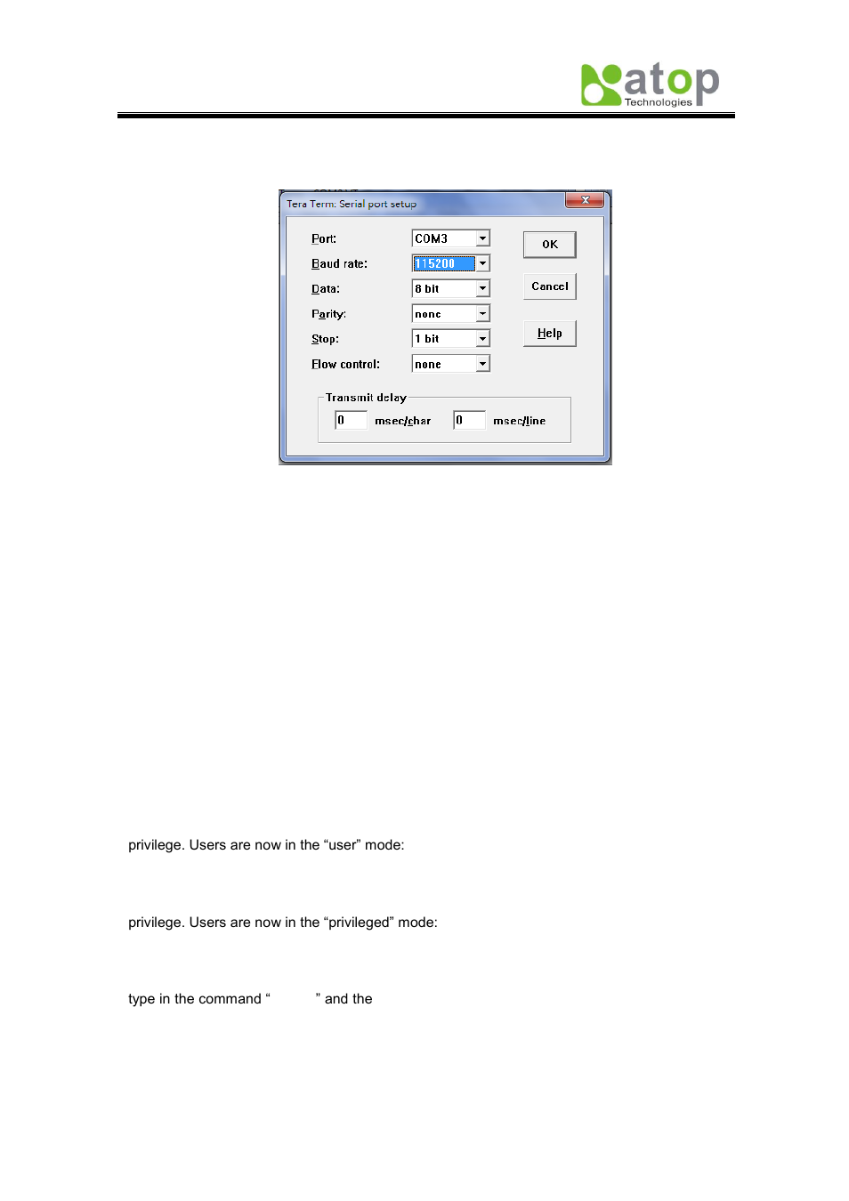 2 command line interface introduction | Atop Technology EH7510 User manual User Manual | Page 101 / 120